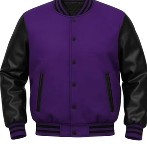 Chaqueta Varsity Unisex Azul y Blanca, Estilo Urbano Invernal, Vintage, Impermeable, Resistente al Viento, Ecológica, Transpirable, con Bordado Personalizado - Product Image 6