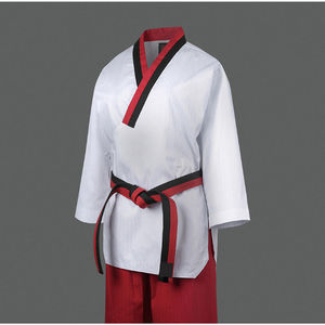 Vente en gros OEM, logo personnalisé, respirant, séchage rapide, 100% coton, Gi de judo, de jiu-jitsu, de karaté, uniforme d'entraînement et de compétition BJJ OEM - Product Image 6
