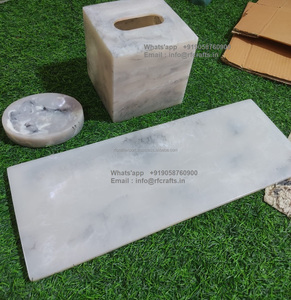 Porte-savon de salle de bain de luxe fabriqué en Inde Résine moulée de qualité supérieure avec style sophistiqué Durable pour les ensembles de salle de bain pour la douche - Product Image 4