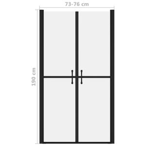 Porte de douche givrée ESG de taille 28,7''-29,9''x74,8'' - Product Image 5