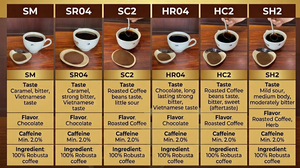 กาแฟสำเร็จรูปคุณภาพพรีเมียม บดจากเมล็ดกาแฟโรบัสต้า คั่วด้วยวิธีสเปรย์ จากเวียดนาม ดักลัก แบรนด์ไทยคาเฟ่ - Product Image 2