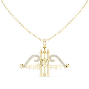 Collier pendentif en or blanc 14 carats avec diamant, bijou religieux vintage, cadeau pour femme, nouveau diamant cultivé - Product Image 1