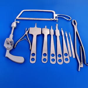 Juego de instrumentos de cirugía ortopédica: taladro para huesos, sierra para huesos - Product Image 1