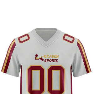 Camiseta de Fútbol Americano de Manga Corta de Alta Calidad, Camiseta de Fútbol Americano de Fabricación Superior - Product Image 4