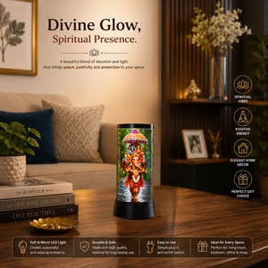 Lord Ganesha Divine LED Table Lamp Spiritual Decorative <b>Night</b> <b>Light</b> Warm Glow Bedside Lamp Home Temple Meditation Gift - Product Image 4