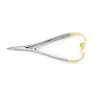 Portaagujas Mathieu TC 2mm 17cm, Instrumento Quirúrgico de Acero Inoxidable con Puntas de Carburo de Tungsteno para Sutura de Precisión - Product Image 5