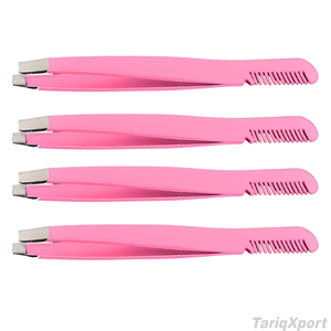 Pinzas con peine para maquillaje, herramienta de aseo, moldeador de cejas, depilador, recortador, peine para el cabello, herramientas de precisión para el rostro, pinza para pestañas - Product Image 2