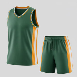 Uniforme de Baloncesto Personalizado para Equipo, Sublimado, Transpirable, Conjunto Deportivo de Verano para Hombre - Product Image 3