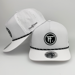 Casquette de baseball unisexe en toile imperméable avec broderie 3D en relief pour l'été - Product Image 4