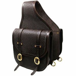 Bolsa de Cuero para Sillín de Caballo Estilo Western, Uso en Motocicleta, 100% Cuero de Búfalo, Diseño Hecho a Mano, Color Personalizable - Product Image 1