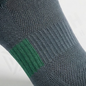 Crew <b>Socks</b> Solid Gray Breathable Polyester Spandex <b>Running</b> Athletic Sports <b>Socks</b> for Adults Summer Standard Thickness - Product Image 5