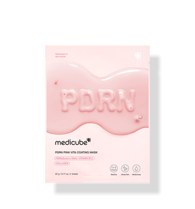 Mascarilla Facial medicube PDRN PINK VITA COATING MASK 1EA, Nutritiva, Iluminadora, para una Piel Radiante e Hidratada, Cuidado Diario - Product Image 2