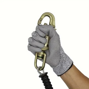 ถุงมือป้องกันการบาด ทนทานต่อการตัดเย็บ ตะเข็บแข็งแรง กระชับตามหลักสรีรศาสตร์ สวมใส่สบายตลอดวัน ระบายอากาศได้ดี ผลิตจากผ้าโพลีเอสเตอร์ - Product Image 4