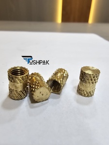 Inserts filetés en laiton à tête fendue pour compression, dimensions métriques et impériales, fixation pour applications industrielles générales - Product Image 6