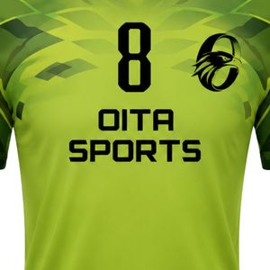 ชุดแฮนด์บอลสีเขียวมะนาวสำหรับผู้ชาย เสื้อเจอร์ซีย์และกางเกงขาสั้น ชุดทีมกีฬามืออาชีพ น้ำหนักเบา ระบายอากาศได้ดี ชุดกีฬาสำหรับการแข่งขัน - Product Image 6