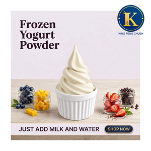 Mezcla de Polvo para Yogurt Congelado de Vainilla, Bolsa de 1 kg, King Feng Chuen TW, Certificación HACCP ISO22000, 16 Meses de Vida Útil, TW - Product Image 1