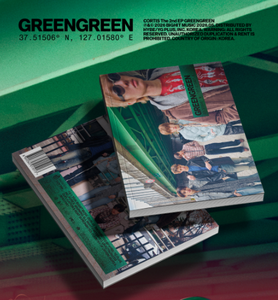 CORTIS le 2ème EP [GREENGREEN] version standard (Cd) K-Pop Livre électronique Coréen Langue coréenne Tous âges - Product Image 2