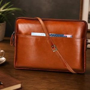 Funda para Portátil de Tamaño Personalizado, Impermeable y Resistente a Golpes, con Cierre, Funda para Portátiles, Funda Protectora Clásica para Llevar al Hombro - Product Image 1