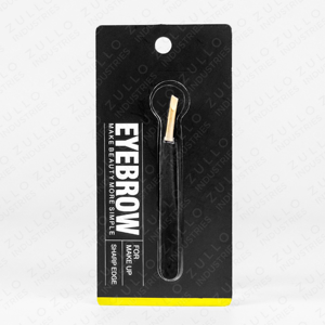 Best Selling Stainless Steel Eyebrow Tweezers Black Gold Slant Tip Professional Beauty Grooming <b>Tool</b> High Quality OEM - Product Image 4