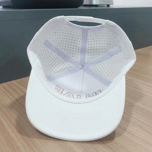 Casquette de golf personnalisée à 5 panneaux, marque privée OEM ODM, avec panneaux perforés découpés au laser de précision, ajustement réglable, faible MOQ - Product Image 6