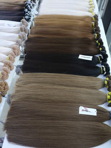 Venta al por mayor a granel Virgen Super doble dibujado largo recto vietnamita pelo crudo blanco Rubio marrón negro blanco oscuro Ombre Color - Product Image 5