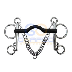 ที่ครอบปากม้าคุณภาพสูง อุปกรณ์สัตวแพทย์สำหรับม้า ที่ครอบปากม้าสแตนเลส - Product Image 3