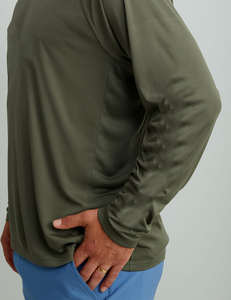 เสื้อฮู้ดดี้ตกปลาพิมพ์ลายตามสั่ง แขนยาว แห้งเร็ว UPF 50 สำหรับผู้ชาย - Product Image 2