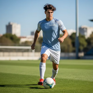 Camiseta Deportiva de Fútbol para Hombre con Logotipo Personalizado, Transpirable, 100% Poliéster, Uniforme de Entrenamiento Atlético - Product Image 2