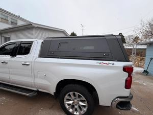 Au meilleur prix : auvent en alliage d'aluminium imperméable pour <span class=keywords><strong>CHEVY</strong></span> SILVERRADO 1500 2019+/GM SIERRA 1500 2019+ 5.8FT/2019+ - Product Image 4