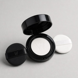 Matte <b>Foundation</b> Makeup Pore Minimizing Full Coverage Compact Makeup for Smooth Skin Face Concealer Cushion <b>Foundation</b> Makeup - Product Image 1
