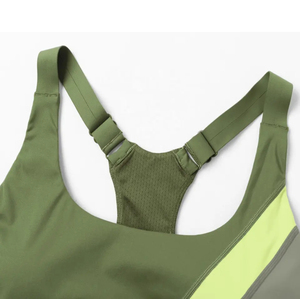 Sujetador Deportivo Ecológico de Alta Sujeción con Relleno Extraíble, Reversible, con Logotipo Frontal, Encaje Transpirable y Compresión, para Mujer - Product Image 4