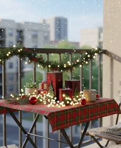 Ensemble de porte-bougies en bois de Noël avec motif d'arbre – Utilisation domestique et décorative, parfait pour les collections de décoration d'hiver - Product Image 3