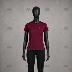 Camiseta Deportiva de Secado Rápido para Hombre, Transpirable, de Manga Corta y Cuello Redondo, para Entrenamiento en el Gimnasio - Product Image 1