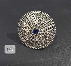 Anillo multifunción ligero oxidado clásico de estilo atractivo, joyería para mujer, diseños tradicionales inspirados para étnicos - Product Image 2