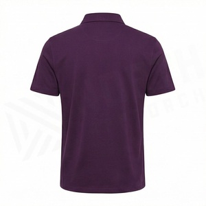 ผู้ผลิตเสื้อโปโลผ้าฝ้ายคุณภาพสูงสำหรับผู้ชาย ทรงปกติ ระบายอากาศได้ดี สวมใส่สบาย รับผลิตตามสีที่ต้องการ - Product Image 2
