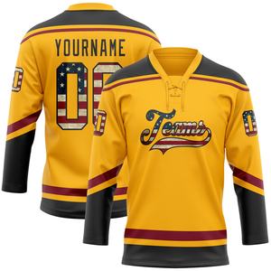 Proveedor de Ropa Deportiva al por Mayor, Jersey de Hockey sobre Hielo, Uniforme de Equipo Personalizado de Fábrica, Jersey de Hockey sobre Hielo Profesional - Product Image 1