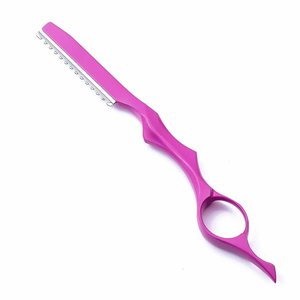 Pink Color Coated Stainless Steel <b>Barber</b> <b>Set</b> Hair Cutting Scissors <b>Set</b> Hot Selling Hair Cutting <b>Barber</b> Salon Kits - Product Image 5