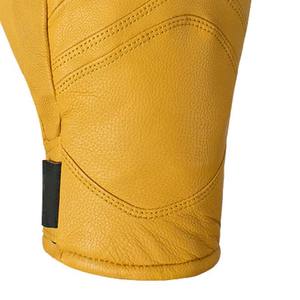 Gants de ski en cuir véritable souples pour la conduite hivernale, mitaines imperméables en cuir pour motoneige avec manchette longue, chaudes 2026 - Product Image 2