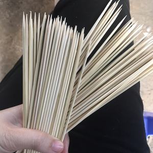 Brochette de bambou écologique biodégradable 100% bâtons de brochette de bambou naturel contact jetable WA + 84916930070 - Product Image 6