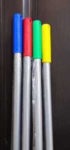 Colorful Plastic Grip Metal Broom Handle <b>Mop</b> Handle Cleaning Tool Pole with Ergonomic Handle for Household Use - Product Image 6