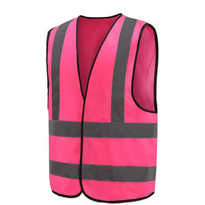 Gilet de sécurité réfléchissant haute visibilité en polyester/coton de haute qualité 2025/2026 vert/jaune avec logo personnalisé pour agent de sécurité hivernal - Product Image 2