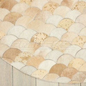 Cowhide Rugs Real Leather Rug Smooth Surface Durable Design Stylish Home Decoration For Living Room And Bedroom - Product Image 4