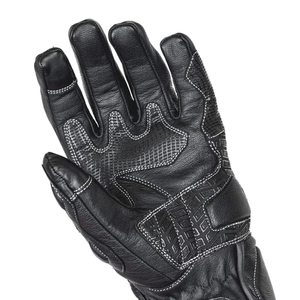 Professional Vintage Full-Finger Motorbike <b>Gloves</b> Genuine Leather <b>Touchscreen</b> Compatible for Casual Winter Outdoor Usage - Product Image 6