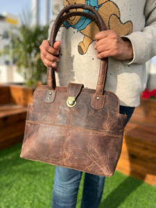 Nuevos bolsos de mano grandes de cuero Crunch hechos a mano, superventas, bolsos de compras para mujeres, bolsos de hombro de alta calidad al por mayor de lujo - Product Image 2