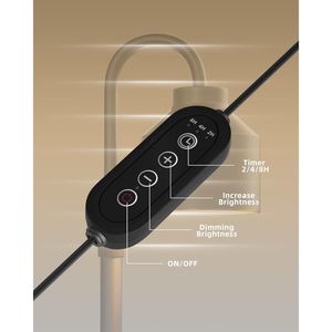 Lampada Scaldacandele Elettrica Regolabile in Altezza Nera con Timer, Scaldacera per Candele in Barattolo - Product Image 5