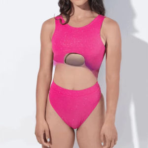 Haut de danse sur barre pour femme 2026, col montant, tissu extensible léger et respirant, pour entraînement et performance, fabricant OEM - Product Image 1