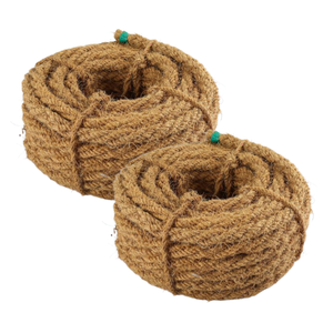 Article populaire : Corde en fibre de coco naturelle de haute qualité pour le jardinage et l'aménagement paysager - Product Image 1