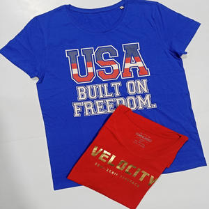 T-shirts pour femmes en gros, haute qualité, livraison rapide, motif dessin animé, achat décontracté, emballage personnalisé, fabriqué au Vietnam, fabricant - Product Image 4