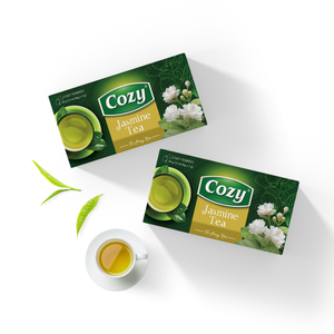 Échantillons Gratuits de Sachets de Thé Vert Parfumé au Jasmin, Marque Privée, Thé Sain et Savoureux, Sachets de Thé Individuels - Product Image 1