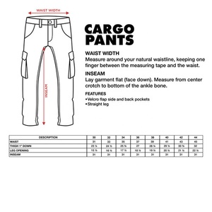 Pantalones Cargo Ajustables de Corte Slim, Diseño Personalizado, Costuras Reforzadas para Mayor Comodidad, Estilo de Vida al Aire Libre y Actividades Laborales - Product Image 6